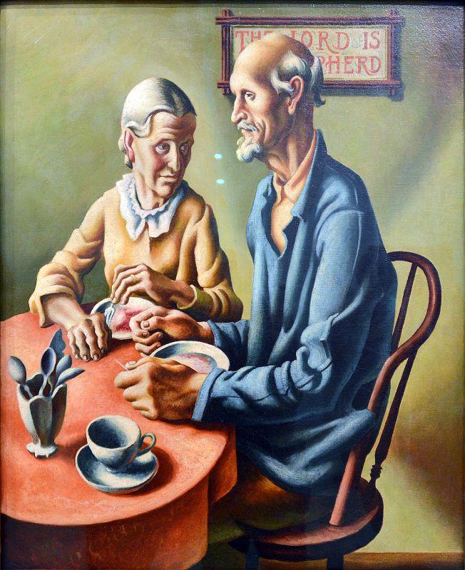 19 The Lord is my Shepherd - Thomas Hart Benton 1926 Whitney Museum Of American Art New York City